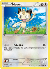 Meowth - 106/149 - Boundaries Crossed