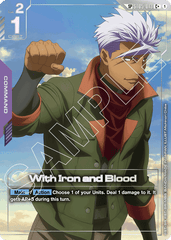 With Iron and Blood - ST05-013 - Common (Premium Alt Art) - Iron Bloom