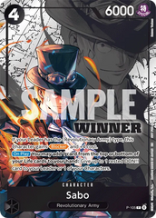 Sabo - P-105 - Promo (Winner Stamp) - Promos