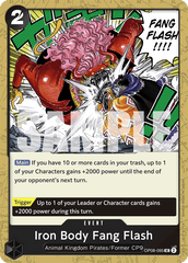Iron Body Fang Flash - OP08-095 - Uncommon - Two Legends