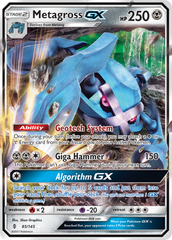 Metagross-GX - 085/145 - Guardians Rising