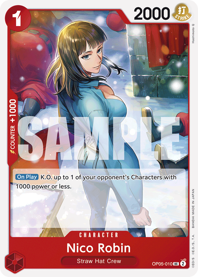 Nico Robin - OP05-010 - Uncommon (Reprint) - Awakening of the New Era