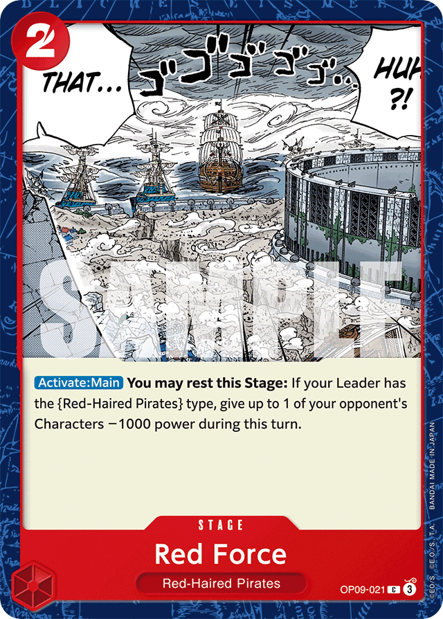 Red Force - OP09-021 - Common - Emperors In The New World