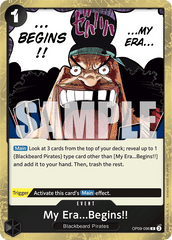 My Era...Begins!! - OP09-096 - Rare - Emperors In The New World
