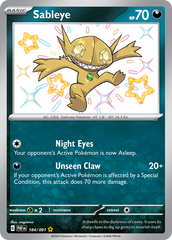 Sableye - 184/91 - Paldean Fates