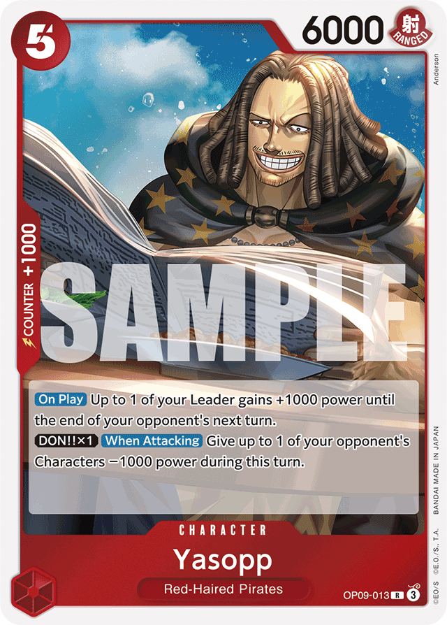 Yasopp - OP09-013 - Rare - Emperors In The New World