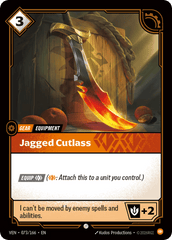 Jagged Cutlass - 073/166 - Common - Vendetta