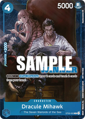 Dracule Mihawk - ST03-005 - Common (Winner Stamp) - The Seven Warlords of the Sea