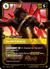 Aurok General - 130/166 - Rare - Vendetta