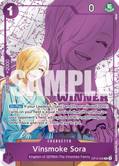 Vinsmoke Sora - OP12-062 - Rare (Winner Stamp) - Legacy of the Master