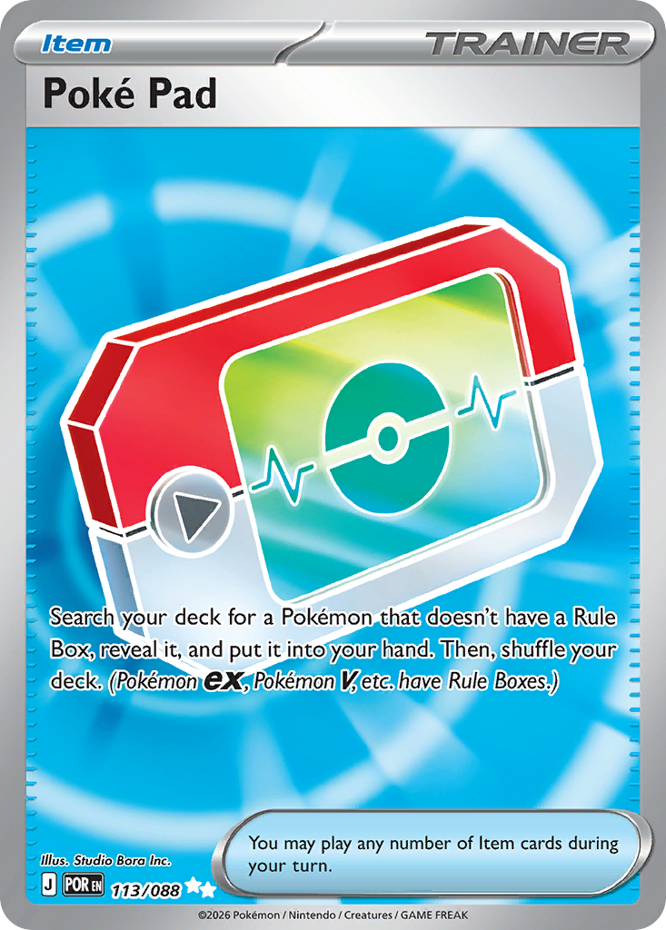 Poké Pad - 113/88 - Perfect Order
