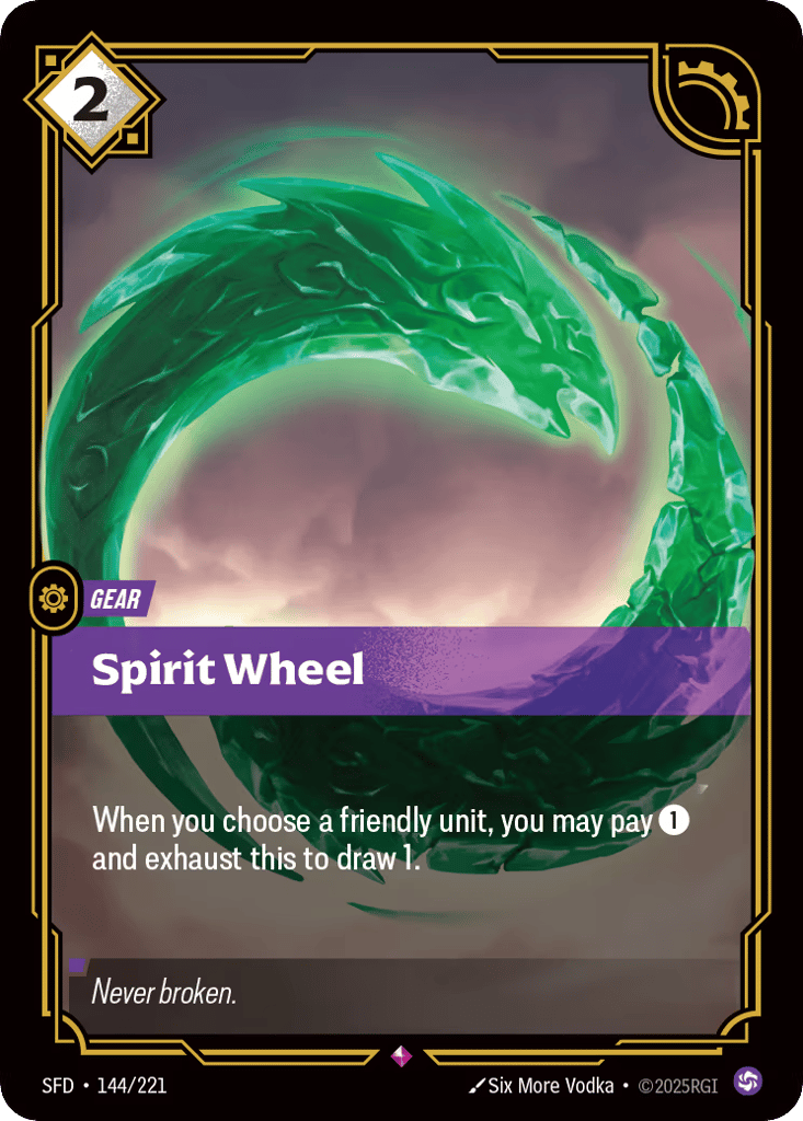 Spirit Wheel - 144/221 - Rare - Spiritforged