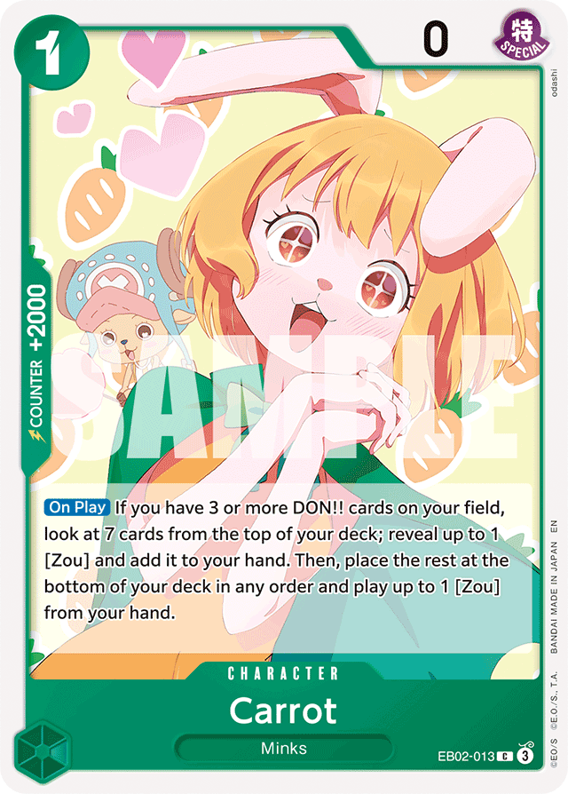 Carrot - EB02-013 - Common - Anime 25th Collection