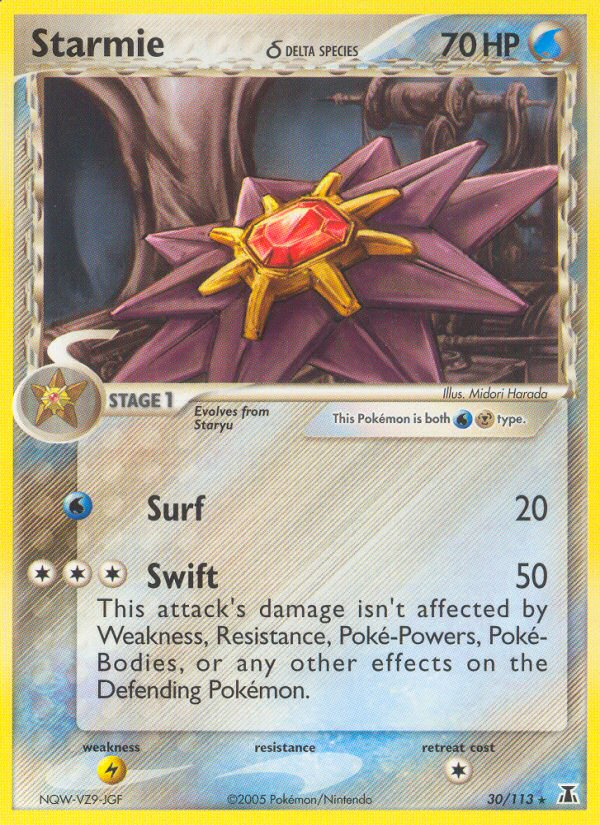 Starmie δ - 030/113 - Delta Species