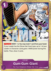 Gum-Gum Giant - OP09-078 - Rare (Reprint) - Emperors In The New World