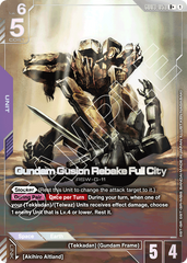 Gundam Gusion Rebake Full City - GD03-053 - Rare (Alternate Art) - Steel Requiem