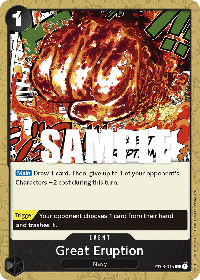 Great Eruption - ST06-015 - Common - Absolute Justice