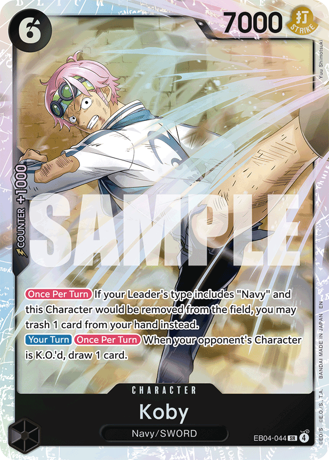 Koby - EB04-044 - Super Rare - Egghead Crisis