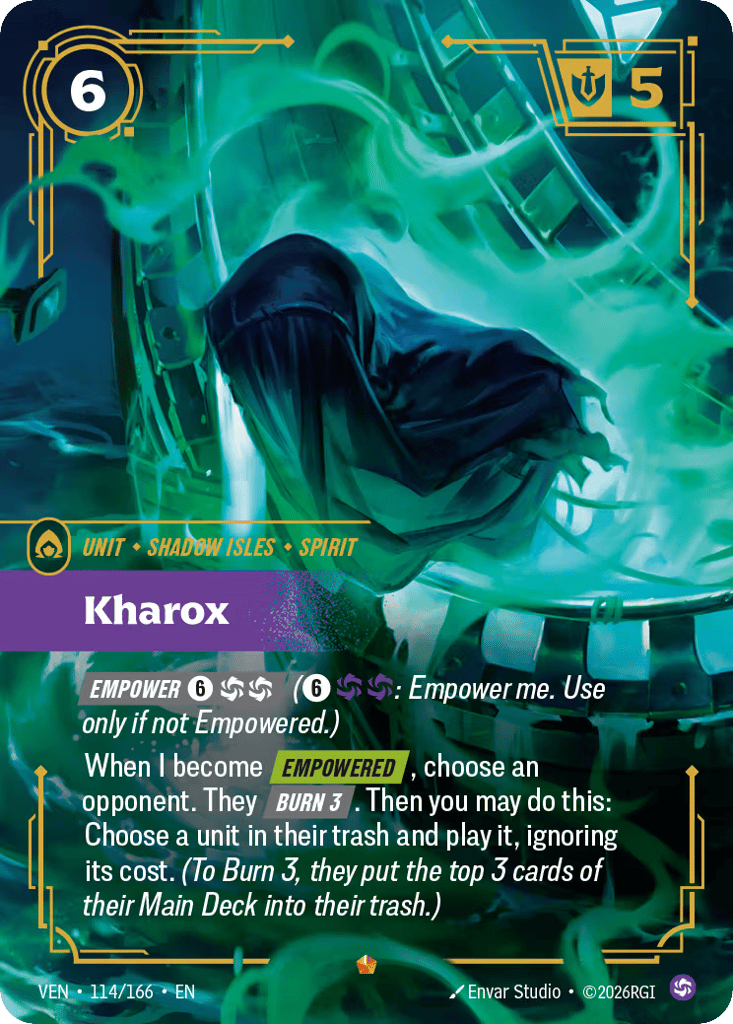 Kharox - 114/166 - Epic - Vendetta