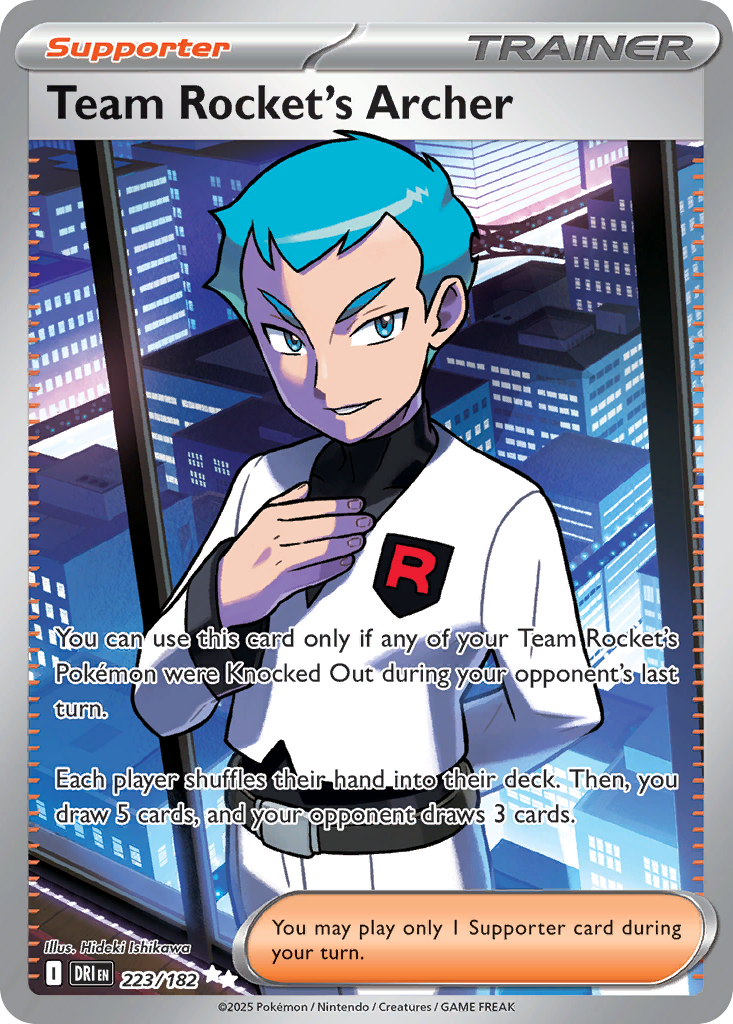 Team Rocket's Archer - 223/182 - Destined Rivals