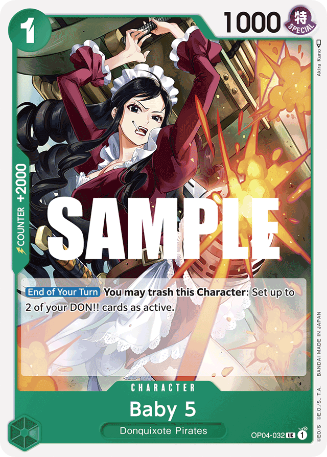Baby 5 - OP04-032 - Uncommon - Kingdoms of Intrigue