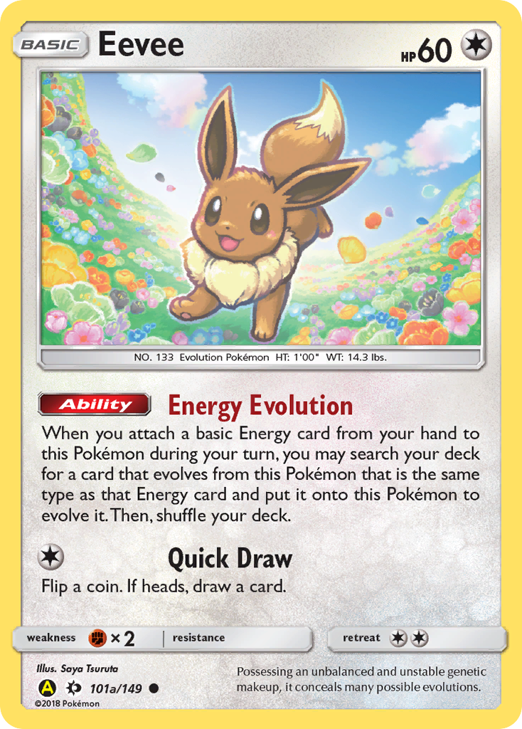 Eevee - 101a/149 - Sun & Moon