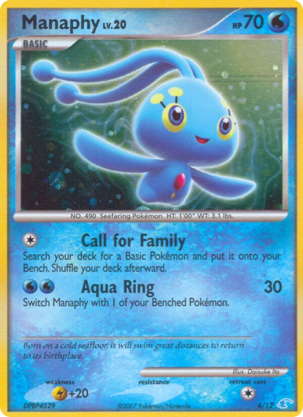 Manaphy - 04/12 - DP Trainer Kit Manaphy