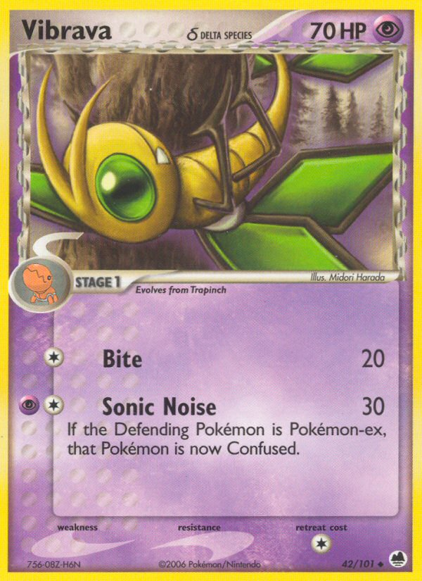 Vibrava δ - 042/101 - Dragon Frontiers