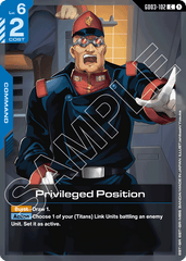 Privileged Position - GD03-102 - Common - Steel Requiem