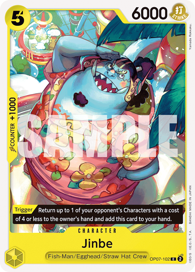 Jinbe - OP07-102 - Common - 500 Years In The Future