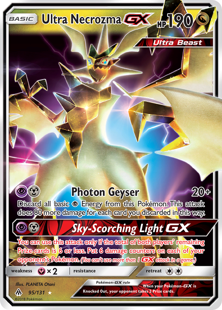 Ultra Necrozma-GX - 095/131 - Forbidden Light