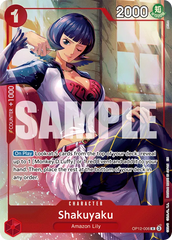 Shakuyaku - OP12-006 - Rare (Best Selection Vol5Alt Art) - Legacy of the Master