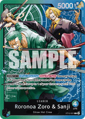 Roronoa Zoro & Sanji - ST12-001 - Leader - Zoro and Sanji