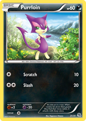 Purrloin - 25/30 - BW Trainer Kit Zoroark