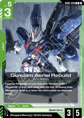 Gundam Aerial Rebuild - GD05-026 - Uncommon - Freedom Ascension