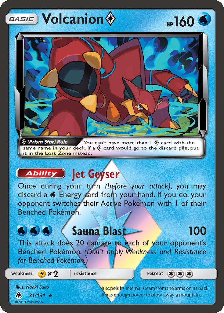 Volcanion ◇ - 031/131 - Forbidden Light