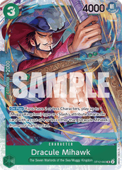 Dracule Mihawk - ST12-003 - Super Rare - Zoro and Sanji