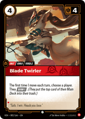 Blade Twirler - 002/166 - Common - Vendetta