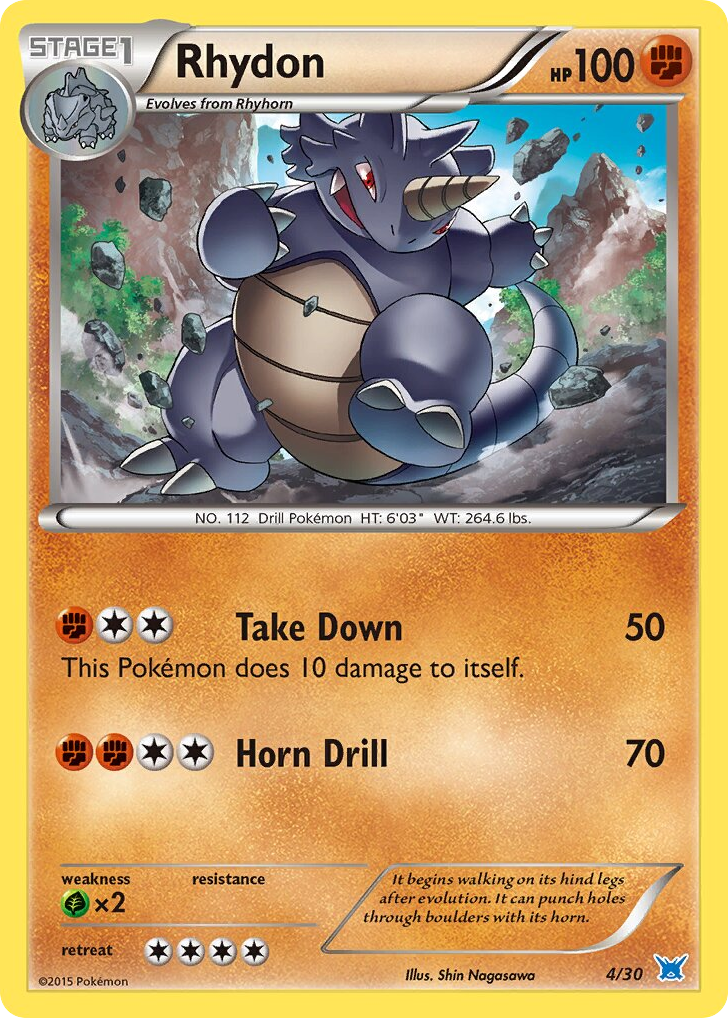 Rhydon - 04/30 - XY Trainer Kit Latios