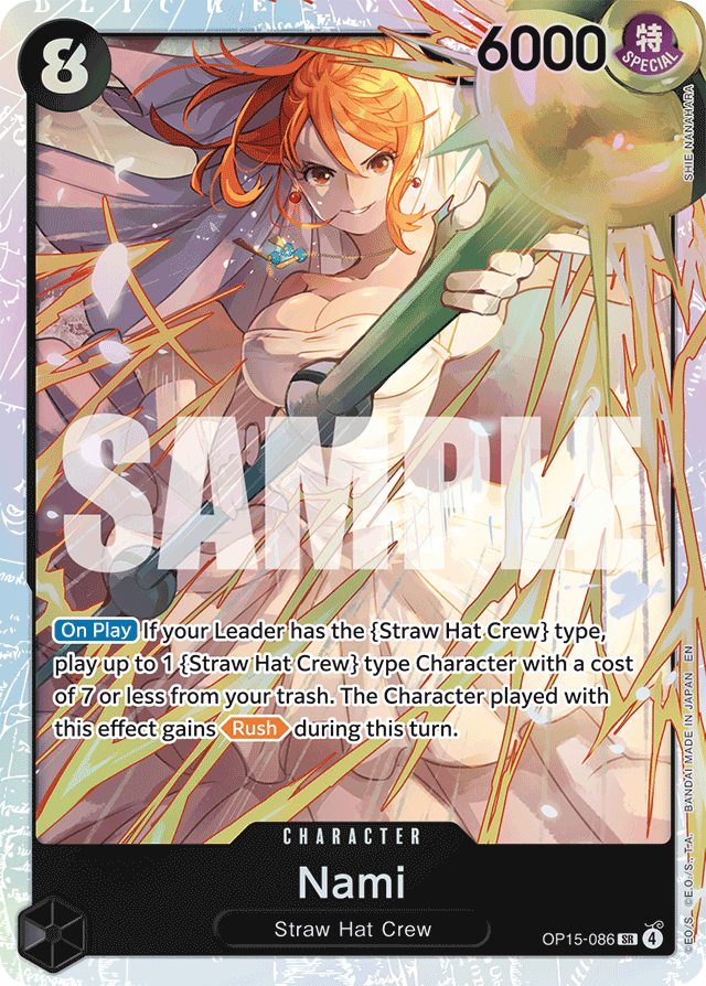 Nami - OP15-086 - Super Rare - Adventure on Kami's Island