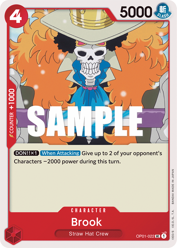 Brook - OP01-022 - Uncommon - Romance Dawn