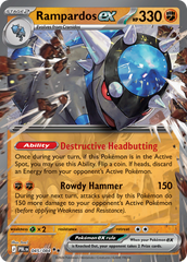 Rampardos ex - 45/84 - Pitch Black