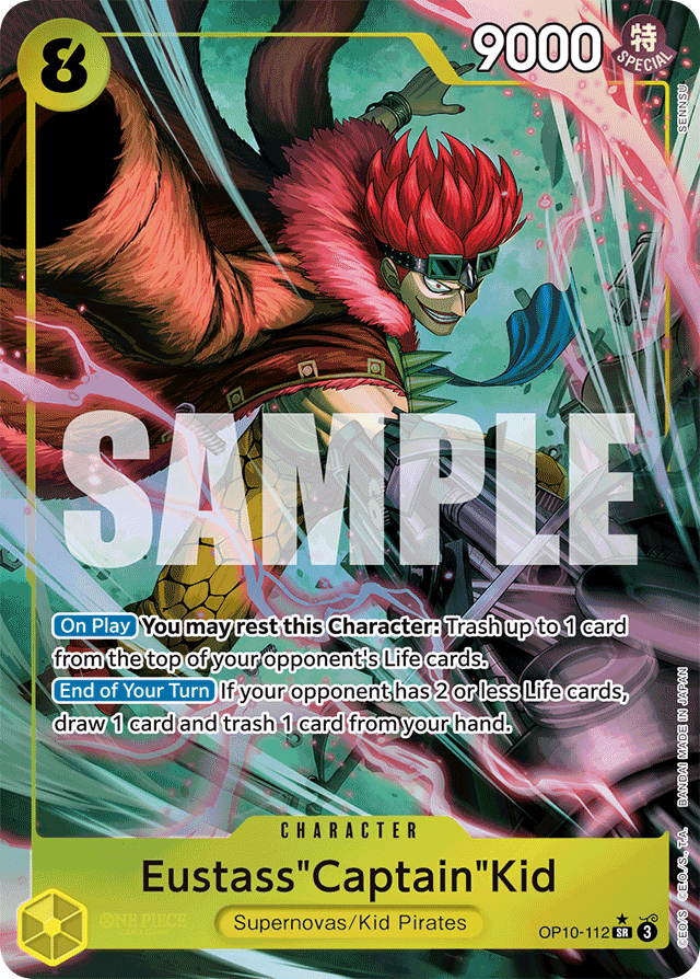 Eustass"Captain"Kid - OP10-112 - Super Rare (Alternate Art) - Royal Blood