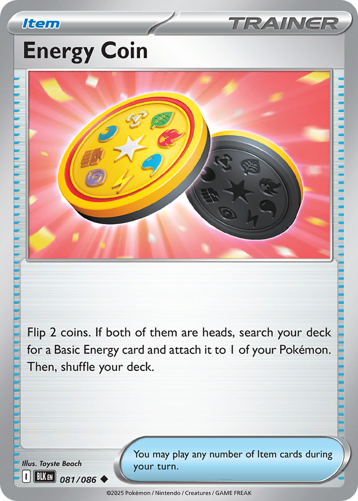 Energy Coin - 81/86 - Black Bolt