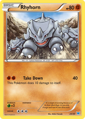 Rhyhorn - 23/30 - XY Trainer Kit Latios