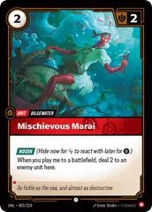 Mischievous Marai - 003/219 - Common - Unleashed