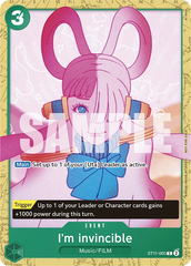 I'm invincible - ST11-005 - Common (Uta Alt Art) - Uta