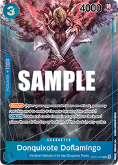Donquixote Doflamingo - OP01-073 - Rare (Alternate Art) - Romance Dawn