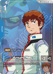 Amuro Ray - ST01-010 - Common (Premium Alt Art) - Heroic Beginnings