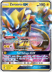 Zeraora-GX - 086/214 - Lost Thunder